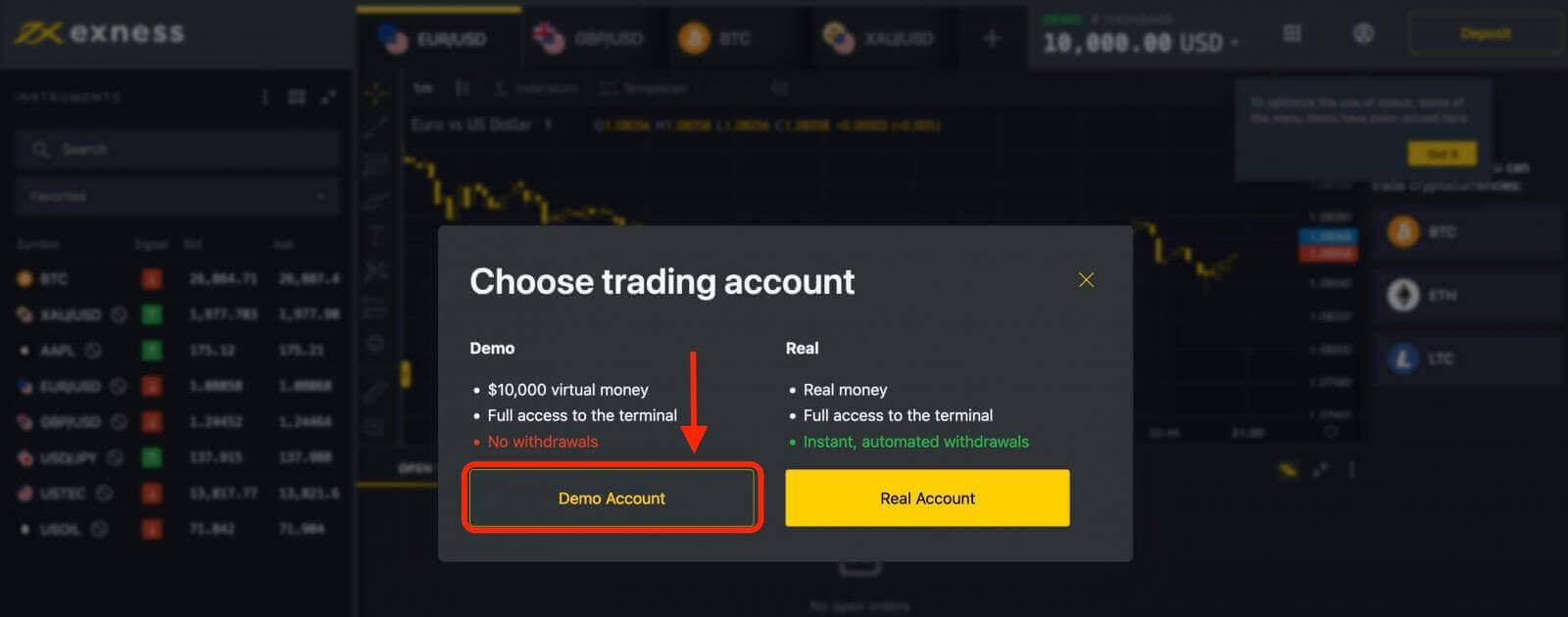 Exness Demo Account: How To Register an Account Exness Demo Account: How To Register an Account