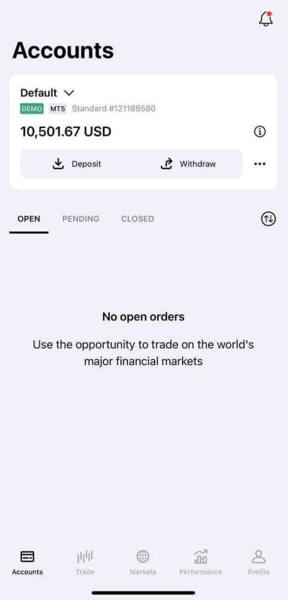 Conas Forex a Thaisceadh agus a Thrádáil ag Exness