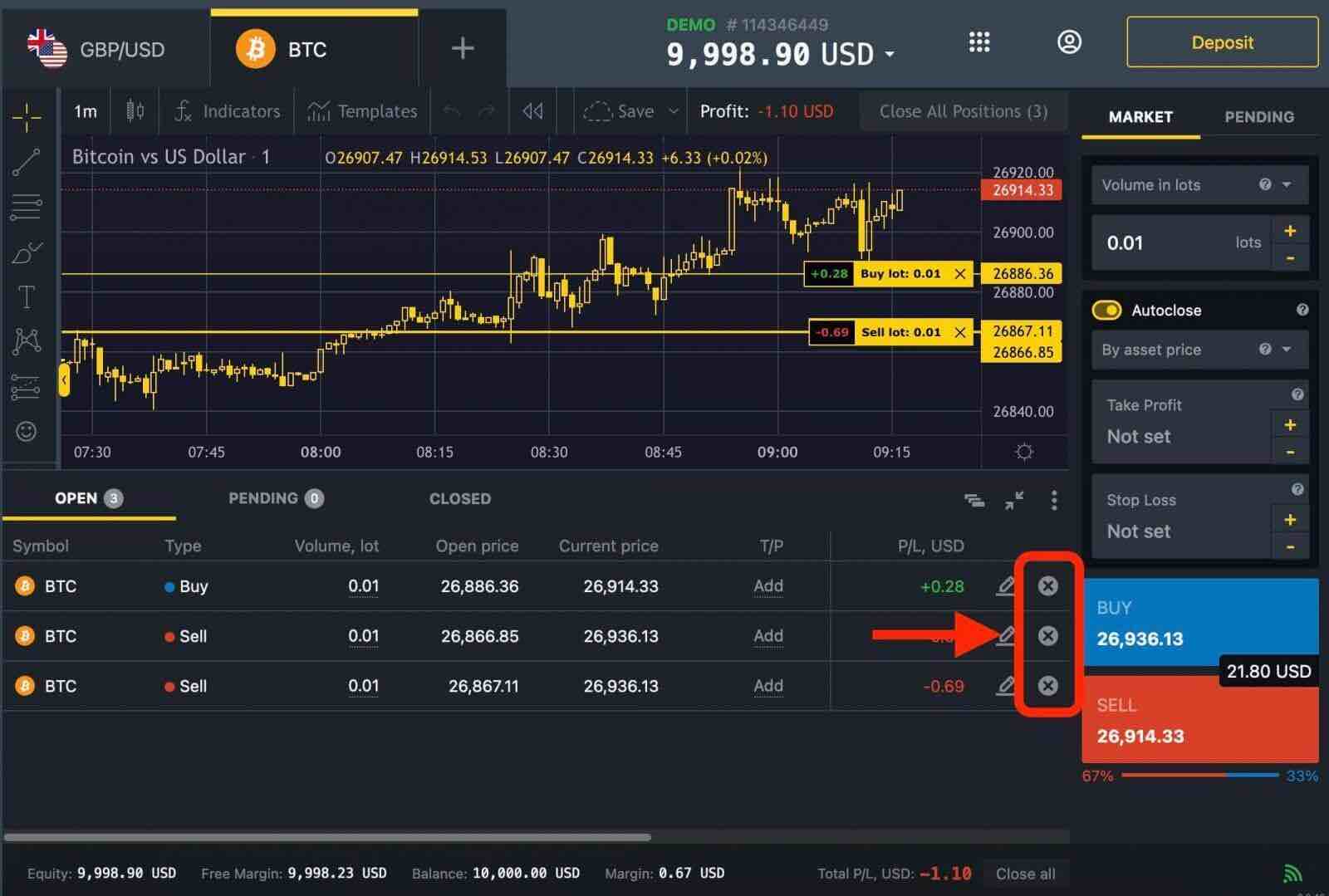 Conas Forex a Thaisceadh agus a Thrádáil ag Exness