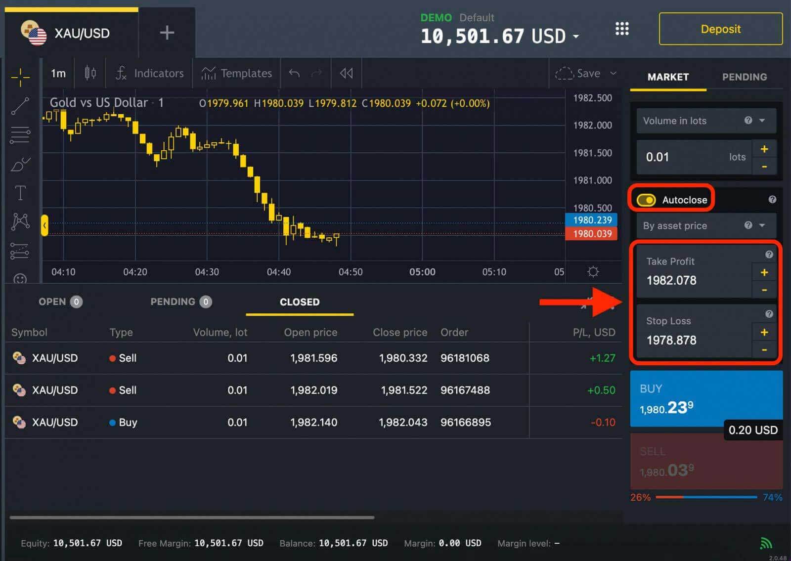 Comment s'inscrire et commencer à trader avec un compte démo dans Exness