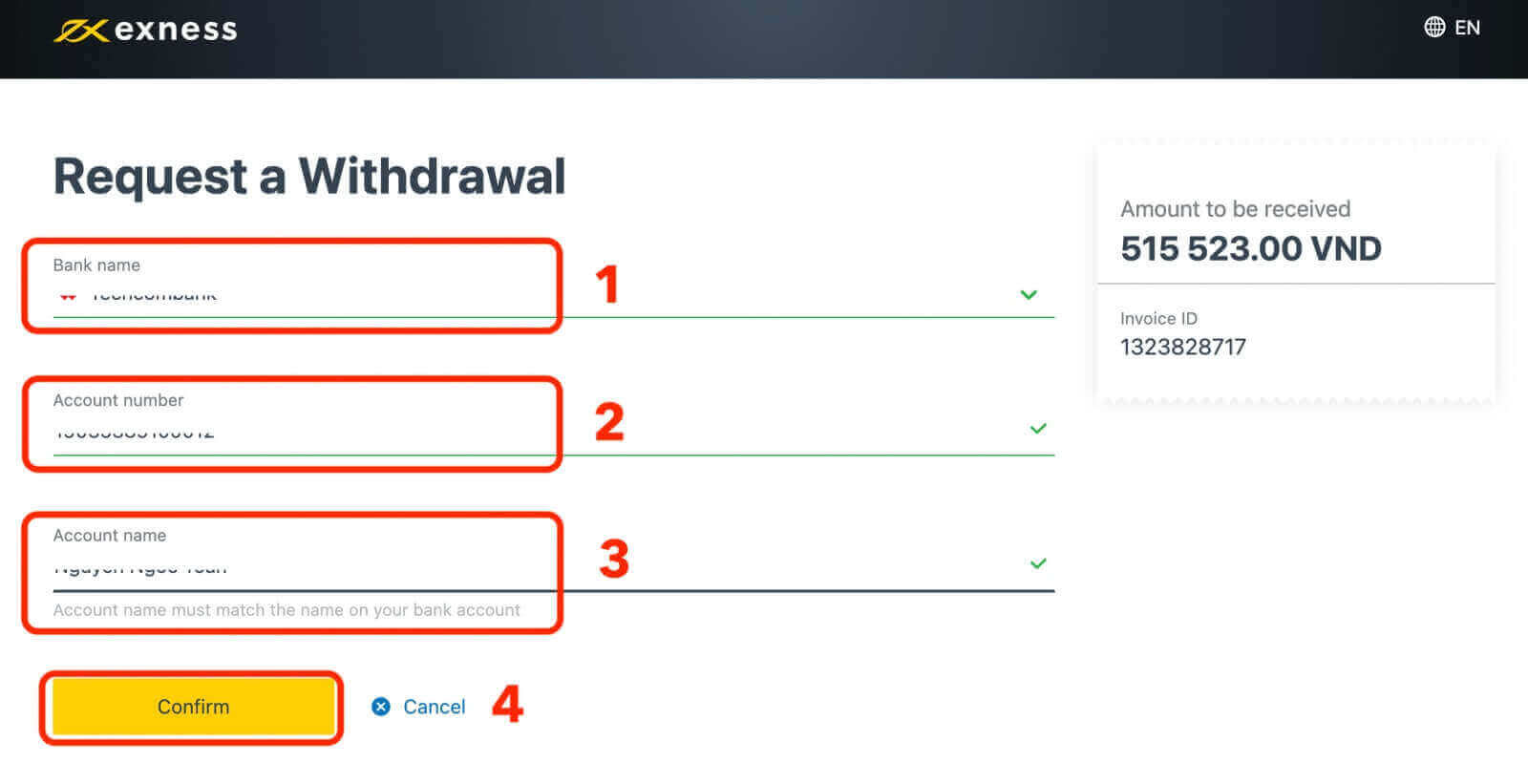 How to Withdraw from Exness